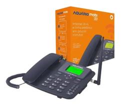 Telefone Rural Celular Fixo Mesa Wifi Dual Sim 4g Ca42sx4g Aquário