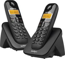 Telefone S/ Fio C/ Identificador De Chamadas + Ramal Ts 3112 Preto 4123102