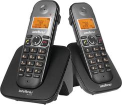 Telefone S/ Fio Id + Ramal C/ Entrada P/ Fone De Ouvido Ts 5122 Preto 4125122 F083