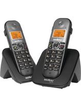 Telefone S/ Fio Id + Ramal C/ Entrada P/ Fone De Ouvido Ts 5122 Preto 4125122