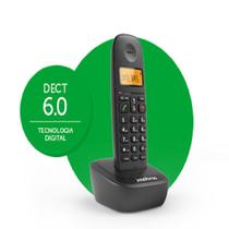 Telefone s/fio ts 2510 preto intelbras