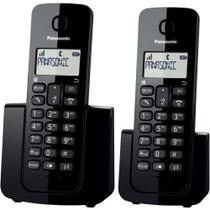 Telefone Sem Fio + 1 Ramal Panasonic DECT6 KX-TGB112LBB 110/220V PT