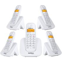 Telefone Sem Fio 4 Ramal Adicional ID Bina TS 3110 Intelbras