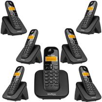 Telefone Sem Fio 6 Ramal Adicional Id Bina Ts 3110 Intelbras