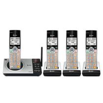 Telefone sem fio AT&T CL82407 DECT 6.0 4 aparelhos com secretária eletrônica Telefone sem fio AT&T CL82407 DECT 6.0 4 aparelhos com secretária eletrônica