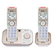 Telefone sem fio AT&T DECT 6.0 Bluetooth com secretária eletrônica