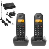 Telefone Sem Fio Bina TS 2512 Ramal e Interface Celular 3G