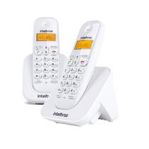 Telefone Sem Fio Com 1 Ramal Adicional TS 3112 Branco Intelbras