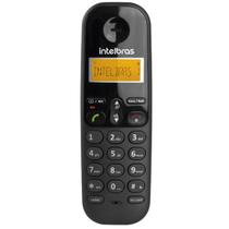 Telefone sem fio com display luminoso preto TS3110, Modelo 4123110 INTELBRAS