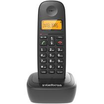 Telefone sem fio com id chamadas intelbras preto ts2510