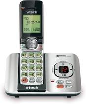 Telefone sem fio com identificação e chamada em espera - 1 ramal - prata/preto - DECT 6.0 - VTech