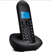 Telefone sem Fio com Identificador de Chamadas e Viva VOZ MT150 Preto - Motorola