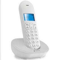 Telefone sem Fio com Identificador de Chamadas e Viva VOZ MT150W Branco - Motorola