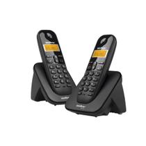 Telefone Sem Fio com Ramal e Identificador Intelbras TS3112 Preto
