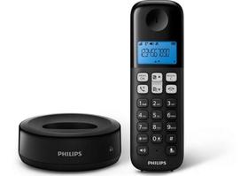 Telefone sem fio dect 6.0 c/ identificador de chamadas D131b Philips