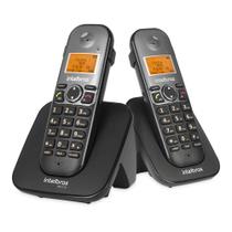 Telefone Sem Fio Digital com Ramal Adicional TS 5122 Preto Intelbras