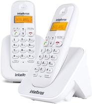Telefone Sem Fio Digital Com Ramal Intelbras TS 3112 Branco