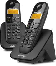 Telefone Sem Fio Digital Com Ramal Intelbras TS 3112 Preto