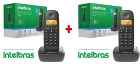 Telefone Sem Fio Digital Intelbras Ts 2510 Intelbras Preto Homologação: 35661800160