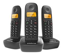 Telefone Sem Fio Digital Intelbras TS 2513 Com Dois Ramais Adicionais Multifuncional
