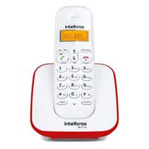 Telefone Sem Fio Digital Intelbras TS3110 - Vermelho