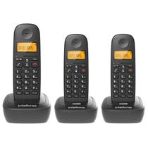 Telefone Sem Fio Digital TS 2513 Com 2 Ramal Adicional Bina