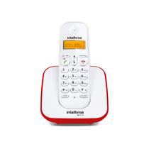 Telefone sem Fio Digital TS 3110 Branco com Vermelho Intelbras