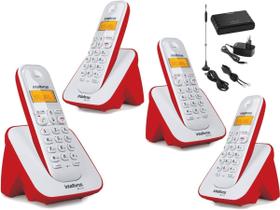Telefone Sem Fio E 3 Ramal Intelbras Entrada Chip Celular 3G Homologação: 33641903111