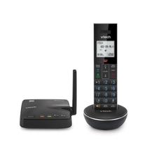 Telefone sem fio expansível VTech LS6331 com transmissor DECT 6.0 para montagem em mesa/parede, conexão Bluetooth à célula, alto-falante Full Duplex, telefone fixo com bloqueador inteligente de chamadas