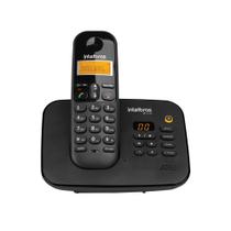 Telefone sem fio ID TS3130 de chamadas e secretária preto Intelbras