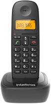 Telefone sem fio Intelbras com identificador de chamadas TS 2510 ID Preto