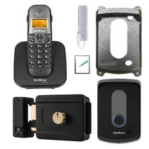 Telefone sem fio Intelbras com Interfone TIS 5010 Fechadura