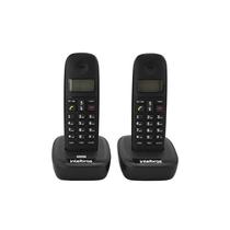 Telefone Sem Fio Intelbras TS 2512 ID Preto 4122512