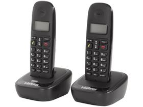 Telefone sem Fio Intelbras TS 2512 - Identificador de Chamada 2 Unidades