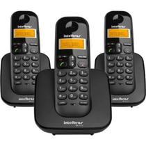 Telefone Sem Fio Intelbras TS 2513, Digital, com 2 Ramais Adicionais, Preto - 4122513