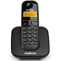 Telefone sem Fio Intelbras TS 3110 com Identificador de Chamadas, Bivolt Preto