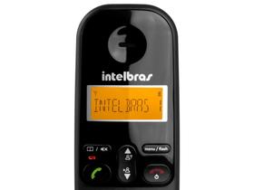 Telefone Sem Fio Intelbras TS 3110 - Conferência Preto