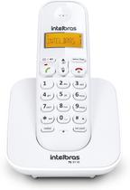 Telefone Sem Fio Intelbras TS 3110 - Identificador de Chamada Conferência Branco
