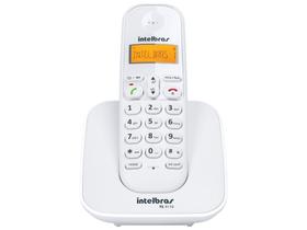 Telefone Sem Fio Intelbras TS 3110 - Identificador de Chamada Conferência Branco