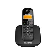 Telefone Sem Fio Intelbras TS 3110 Preto com Identificador de Chamadas, Viva-Voz e Tecnologia DECT 6.0