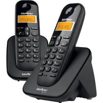Telefone Sem Fio Intelbras TS 3112 1 Ramal Display Luminoso Identificador de Chamada e Tecnologia DECT 6.0 Preto