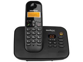 Telefone Sem Fio Intelbras TS 3130 - Identificador de Chamada Sec. Eletrônica Preto