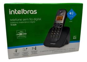 Telefone sem fio intelbras ts 5120 viva voz e ent. para fone Telefone sem fio intelbras ts 5120 viva voz e ent. para fone