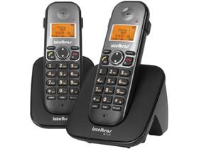 Telefone Sem Fio Intelbras TS 5122 + 1 Ramal - Identificador de Chamada Viva Voz Conferência