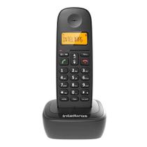 Telefone Sem Fio Intelbrás TS2510 Display Luminoso e Identificador de Chamada Preto