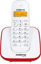Telefone Sem Fio Intelbras TS3110 Branco/vermelho Telefone Sem Fio Intelbras TS3110 Branco/vermelho