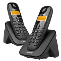 Telefone Sem Fio Intelbras TS3112 Digital Preto Telefone Sem Fio Intelbras TS3112 Digital Preto