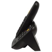 Telefone sem fio intelbras ts3130 secretária eletronica cor preta