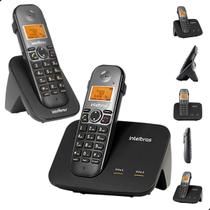 Telefone sem Fio Mini Central PABX para 2 Linhas TS 5150 com 1 Ramal Incluso, Bina, Vivavoz e Expansível até 10 Ramais Intelbras Telefone sem Fio Mini Central PABX para 2 Linhas TS 5150 com 1 Ramal Incluso, Bina, Vivavoz e Expansível até 10 Ramais Intelbras