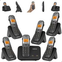 Telefone sem fio Mini Central PABX Para 2 linhas TS 5150 Com 5 Ramal Incluso Bina Viva Voz e Expansível até 10 Ramais intelbras Telefone sem fio Mini Central PABX Para 2 linhas TS 5150 Com 5 Ramal Incluso Bina Viva Voz e Expansível até 10 Ramais intelbras